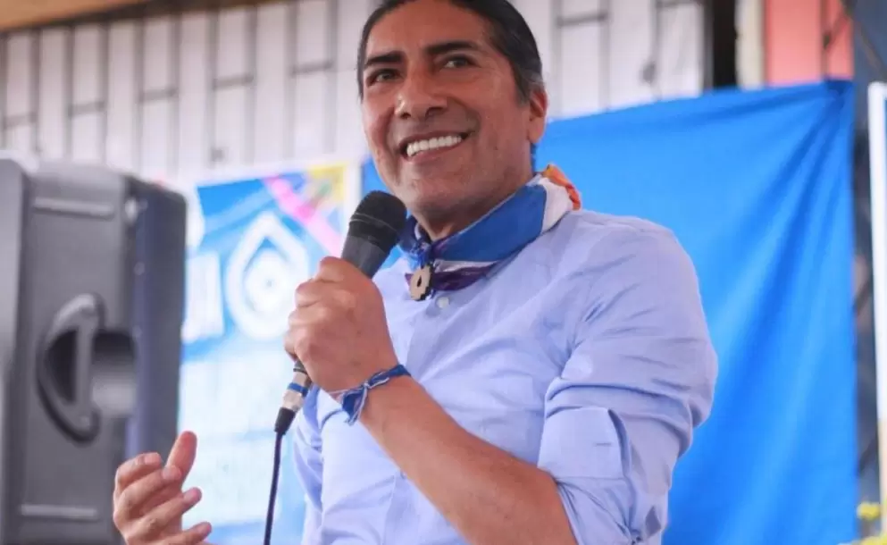 Yaku Pérez anuncia que su binomio será una mujer de la Costa; no descarta a Cristina Reyes, exsocialcristiana
