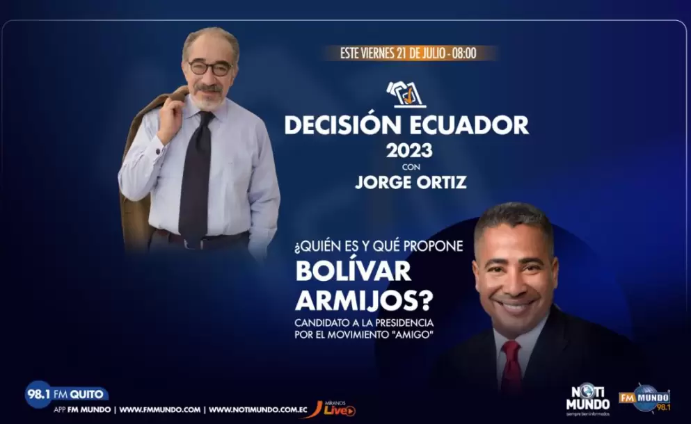 Desarrollo de la ruralidad, la prioridad del eventual gobierno de Bolvar Armijos