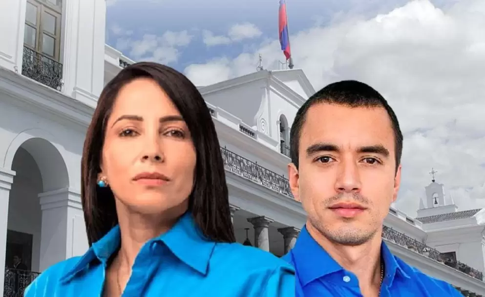 Daniel Noboa lidera sondeos con el 51.8%, por encima de Luisa Gonzlez con el 48.2%, segn encuestadora Maluk Research