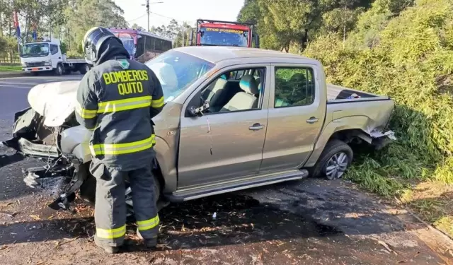 Accidente de tránsito en Quito.