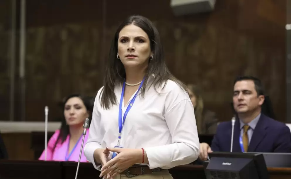 Ana Galarza: El apoyo del corresmo a la Ley de Noboa es a cambio de la impunidad de Glas