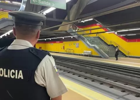 'Polica Metro' cuenta con 357 efectivos para garantizar la seguridad en el Metro de Quito