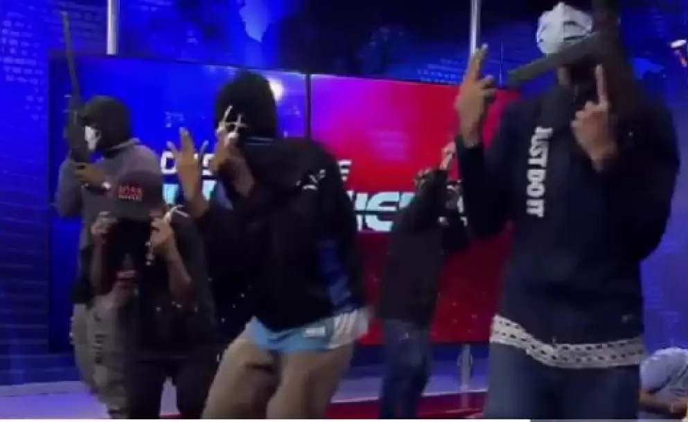 Por casi una hora, delincuentes armados secuestraron al personal y las instalaciones de TC Televisión
