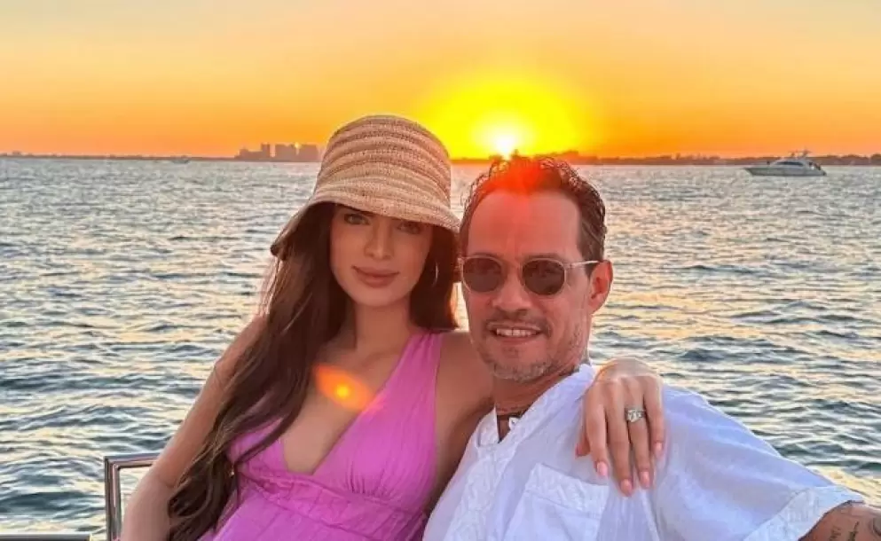 Marc Anthony celebra que su hijo ms pequeo no se parezca a l y anhela una hija que tambin herede la belleza de Nadia Ferreira