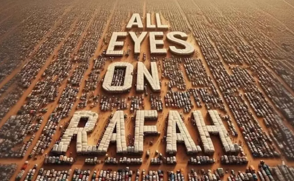 "All Eyes on Rafah", la frase que se tom las redes sociales tras ataque israel en Gaza