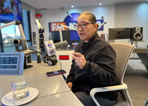 Patricia Gordn, presidenta de la Federacin de Mercados de Quito.