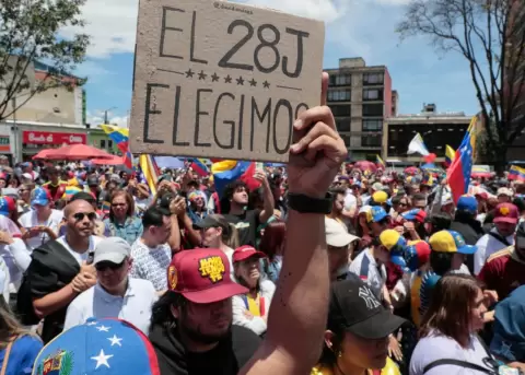 Protesta mundial por Venezuela: miles de personas protestaron contra los resultados de las elecciones