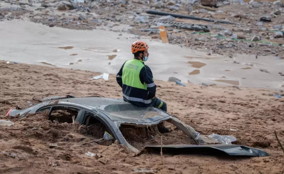 Alerta roja en el litoral de Valencia por nuevas tormentas de gran intensidad