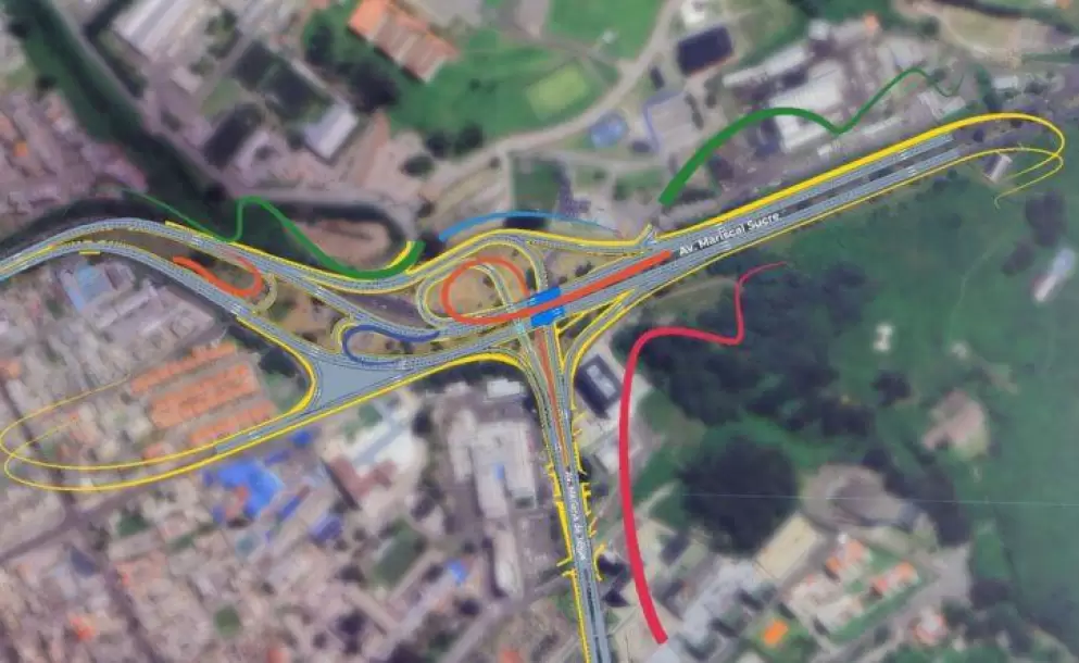 Quito: Este 15 de noviembre inicia la construccin del intercambiador en las avenidas Mariana de Jess y Occidental