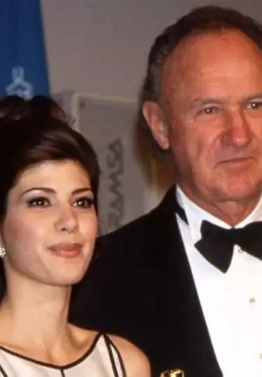 El actor Gene Hackman y su esposa.