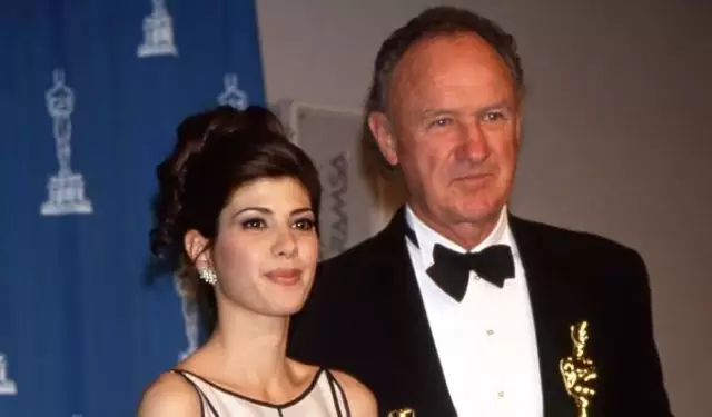 El actor Gene Hackman y su esposa.