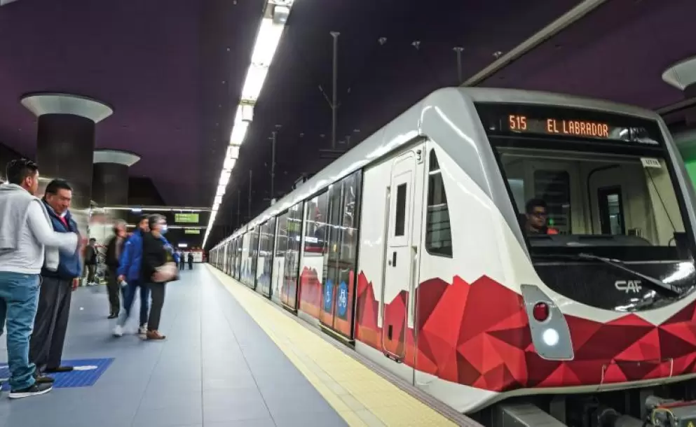 Metro de Quito admite que detect otra fisura en sus rieles