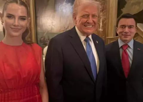 "Apoyo de Estados Unidos a lucha contra la violencia", uno de los temas de cita entre Donald Trump y Daniel Noboa