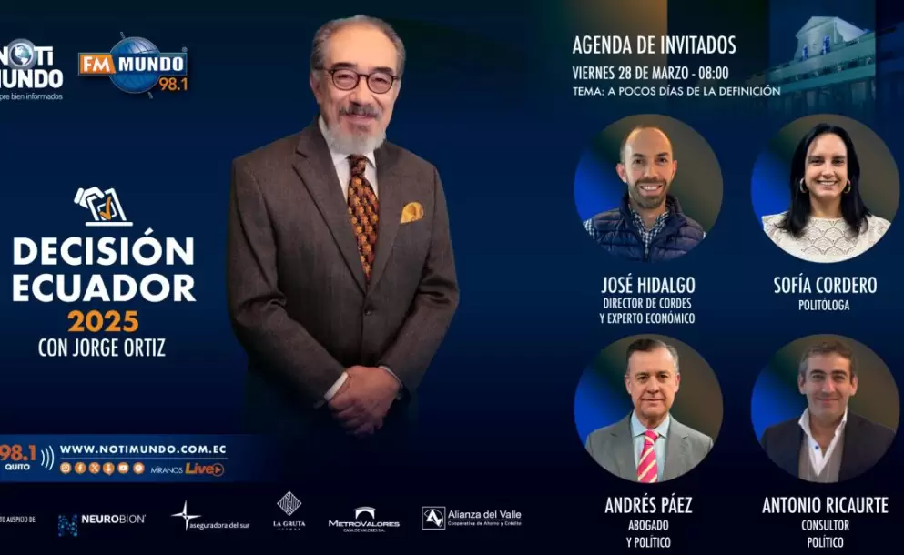 Democracia o dictadura, las dos opciones de los ecuatorianos el próximo 13 de abril, según analistas