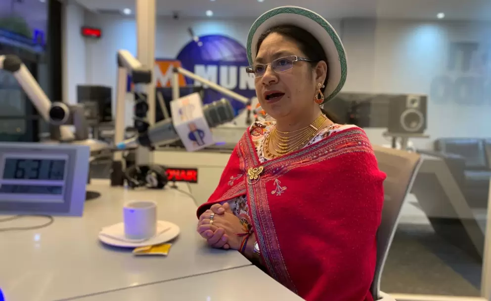 Mariana Yumbay, asamblesta por Pachakutik.