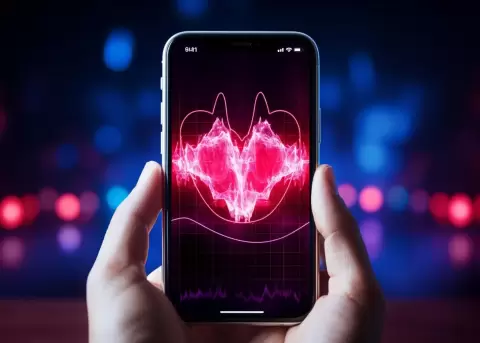 Smartphones detectan enfermedades cardacas mediante inteligencia artificial y micrfono.