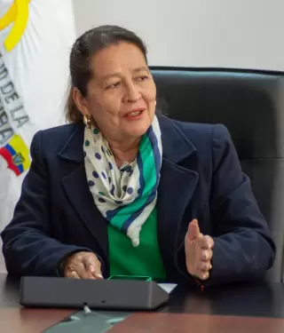 La vocal de la Judicatura, Yolanda Yupangui, destacó el consenso para aprobar el reglamento de jueces constitucionales.