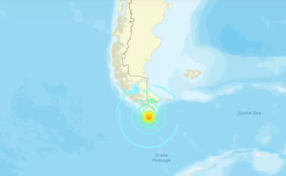 Terremoto en Chile.