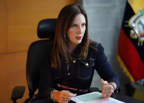 Alegría Crespo, ministra de Educación.