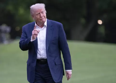 El presidente de Estados Unidos, Donald Trump.