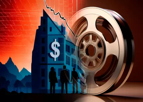 Wall Street cae tras aranceles de Trump al cine extranjero.
