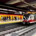 Falla en puerta de tren interrumpe momentáneamente el servicio del Metro de Quito