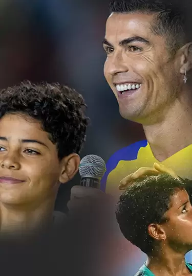 Cristiano Ronaldo Jr. seguirá los pasos de su padre.