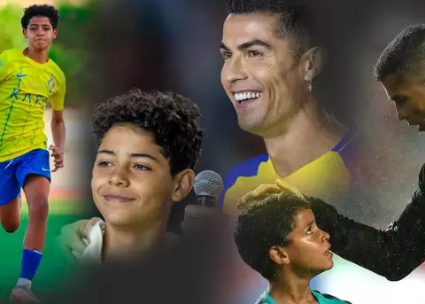 Cristiano Ronaldo Jr. seguirá los pasos de su padre.