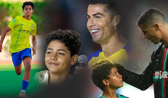 Cristiano Ronaldo Jr. seguirá los pasos de su padre.