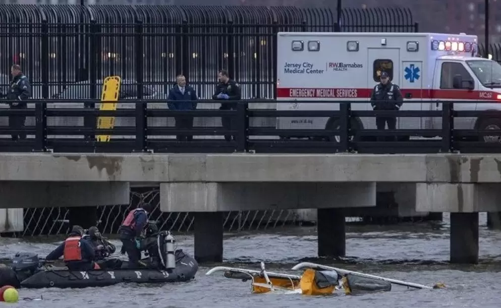 El helicptero estrellado con espaoles en Nueva York no tena registros de video ni de audio