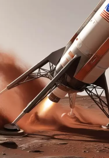 NASA planea aterrizar en Marte en 2026 con apoyo internacional.