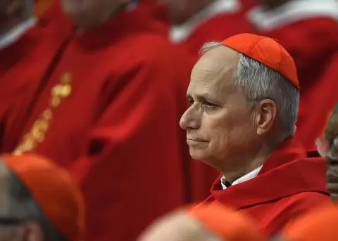 Fotografía del papa León XIV.