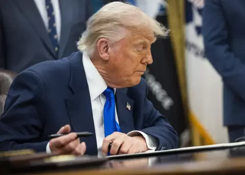 El presidente de Estados Unidos, Donald Trump.