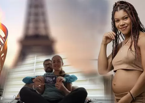 Las deportistas ecuatorianas Glenda Morejón y Angie Palacios este años se convertirán en madres.