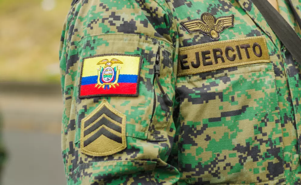 Imagen referencial de un soldado ecuatoriano.