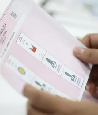 En el balotaje, los votantes ejercan su derecho en una sola papeleta.