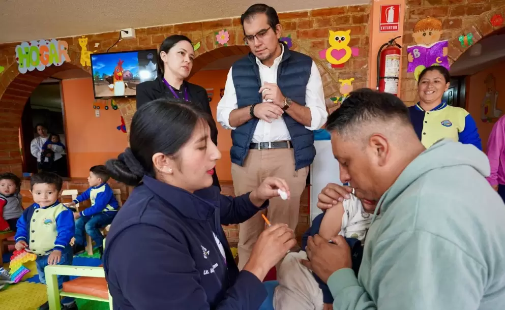 MIES refuerza vacunacin infantil ante alerta sanitaria por tosferina y fiebre amarilla