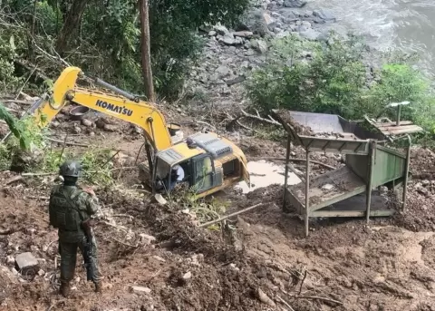 Orellana fue la provincia donde la minera ilegal cobr la vida de 11 militares en una emboscada.