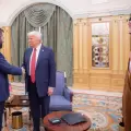 Trump se rene con el nuevo lder sirio durante ms de media hora en Riad