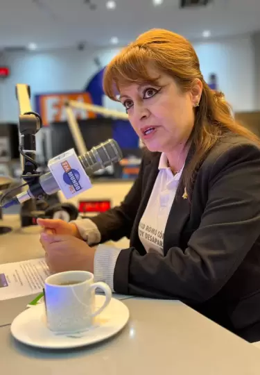 Alexandra Crdova, madre de David Romo.