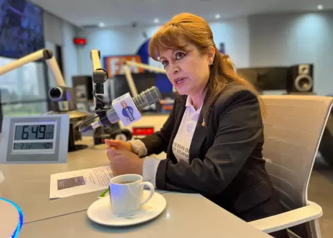 Alexandra Córdova, madre de David Romo.