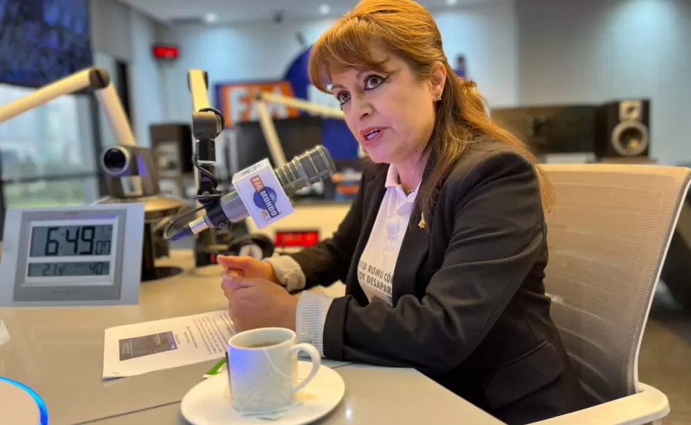 Alexandra Crdova, madre de David Romo.