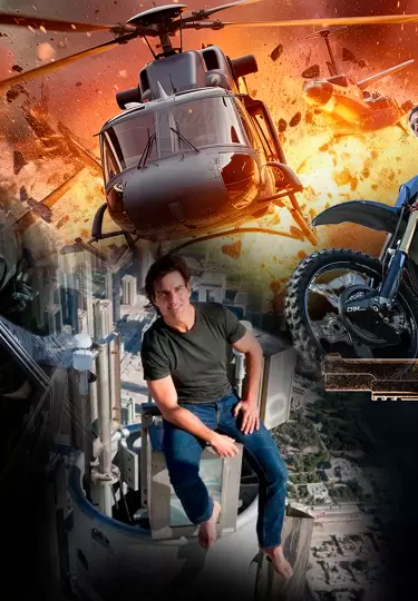 Tom Cruise, entre cables ocultos y hazañas reales, redefine la acción en Hollywood.