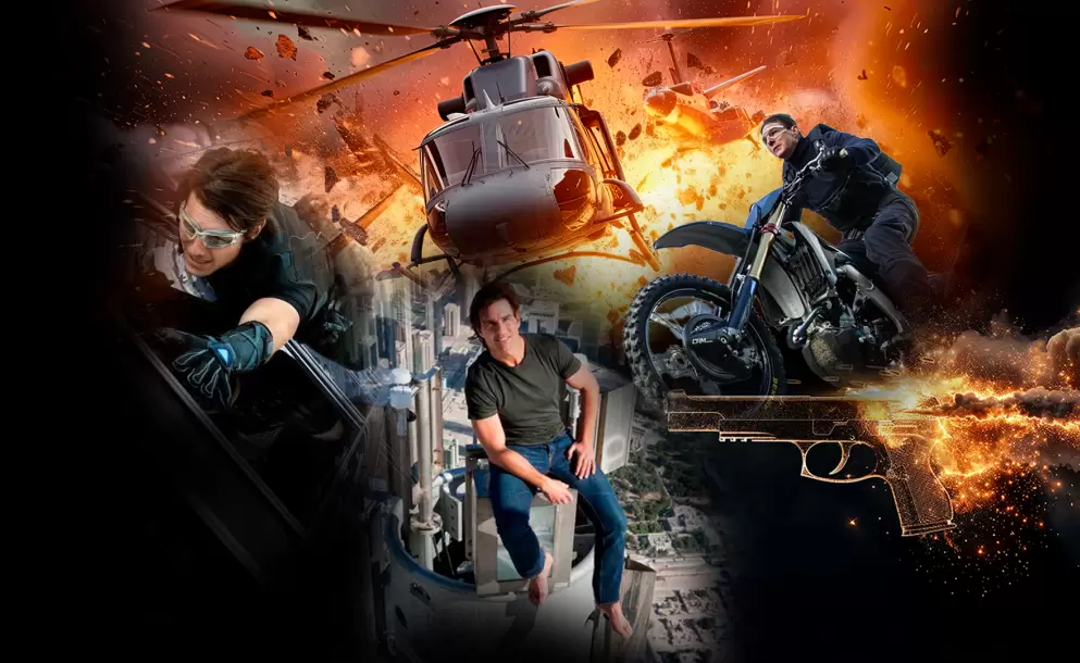 Tom Cruise, entre cables ocultos y hazaas reales, redefine la accin en Hollywood.