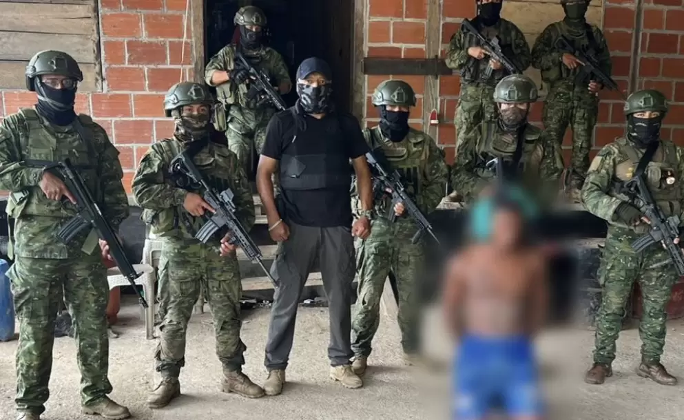 Presunto integrante del Tren de Aragua fue capturado en operativo militar en Orellana