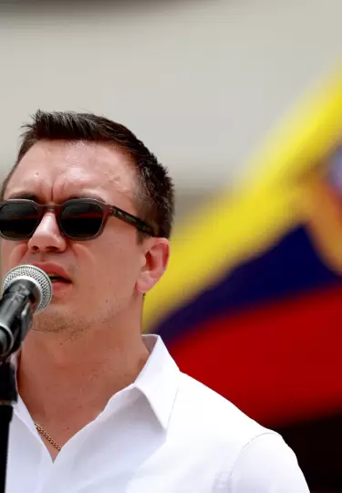 Daniel Noboa, presidente de la Repblica.