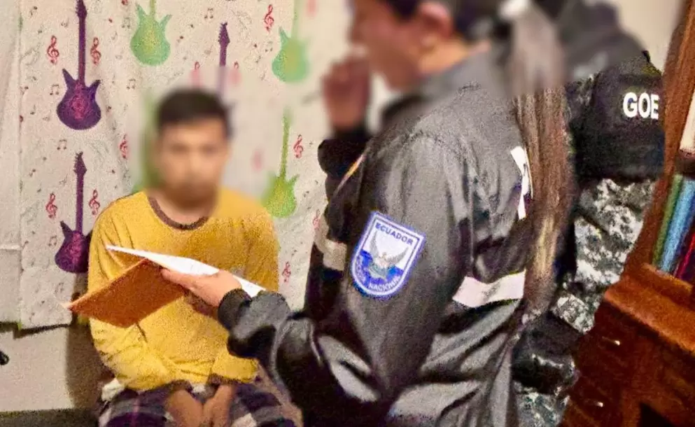 Detienen en Ibarra a hombre implicado en pornografía infantil