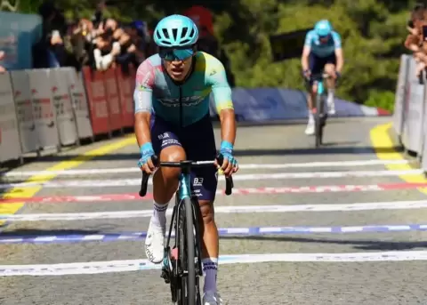 Harold Martín López es el nuvo líder en el Tour de Hungría.