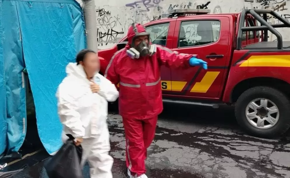 Explosión en el Inspi obliga a evacuar a 32 personas en el centro norte de Quito