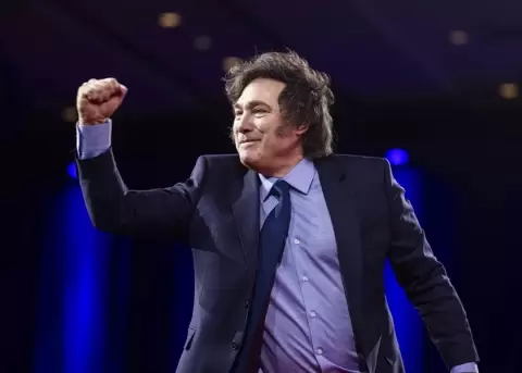Javier Milei, presidente de Argentina.